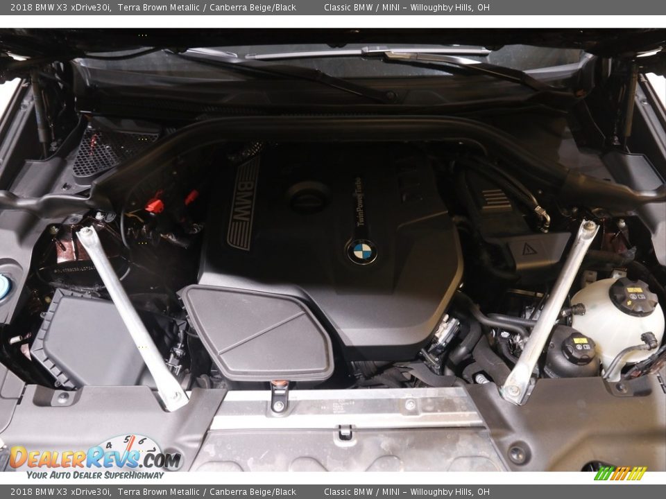 2018 BMW X3 xDrive30i Terra Brown Metallic / Canberra Beige/Black Photo #21