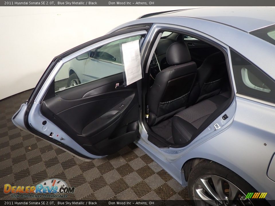 2011 Hyundai Sonata SE 2.0T Blue Sky Metallic / Black Photo #33