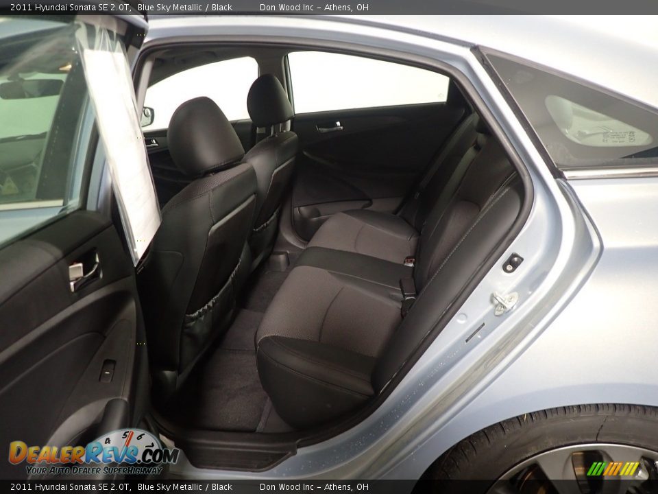 2011 Hyundai Sonata SE 2.0T Blue Sky Metallic / Black Photo #34