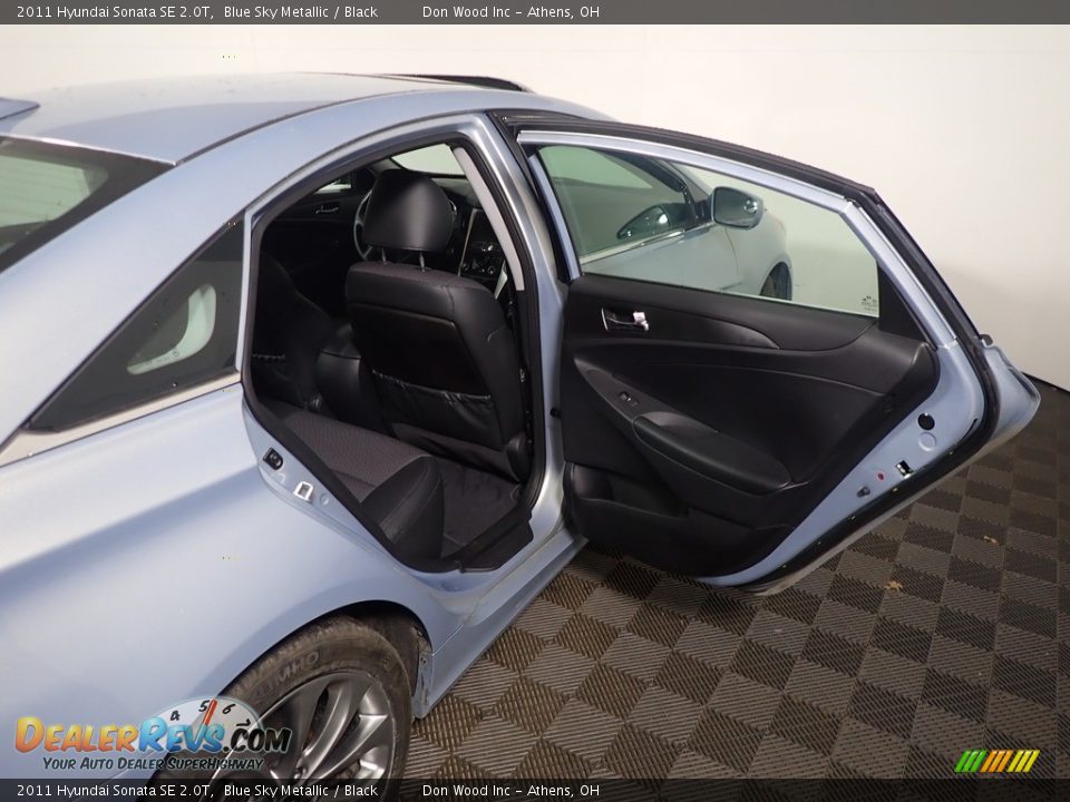 2011 Hyundai Sonata SE 2.0T Blue Sky Metallic / Black Photo #35