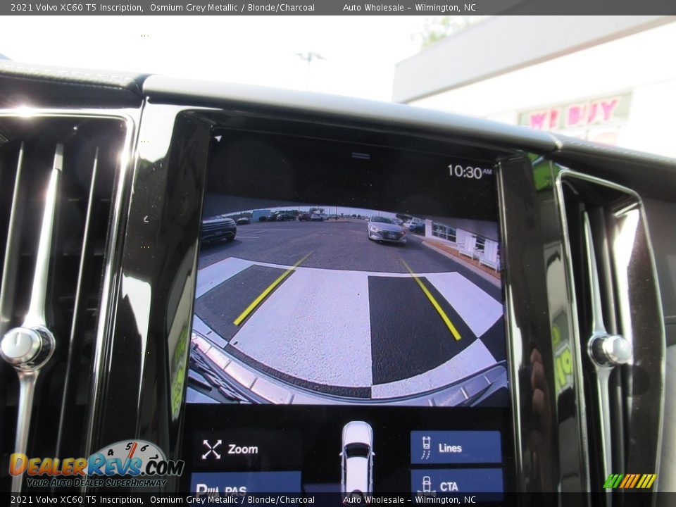2021 Volvo XC60 T5 Inscription Osmium Grey Metallic / Blonde/Charcoal Photo #18