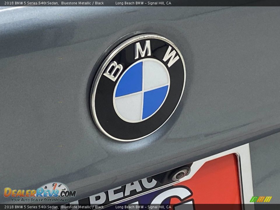 2018 BMW 5 Series 540i Sedan Bluestone Metallic / Black Photo #9