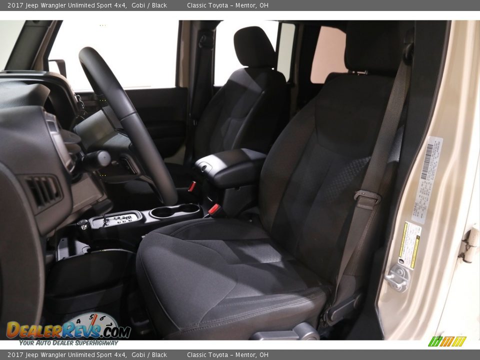 2017 Jeep Wrangler Unlimited Sport 4x4 Gobi / Black Photo #5
