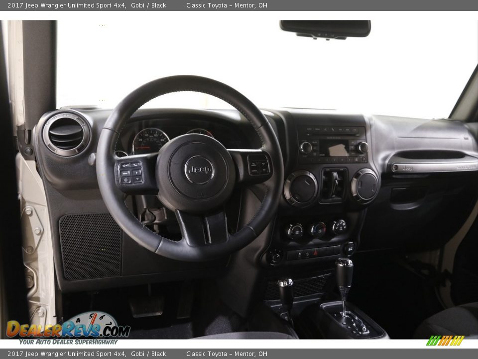 2017 Jeep Wrangler Unlimited Sport 4x4 Gobi / Black Photo #6