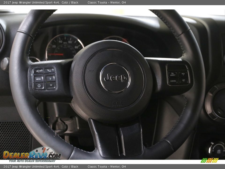 2017 Jeep Wrangler Unlimited Sport 4x4 Gobi / Black Photo #7