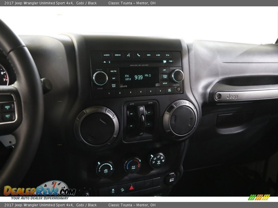 2017 Jeep Wrangler Unlimited Sport 4x4 Gobi / Black Photo #9