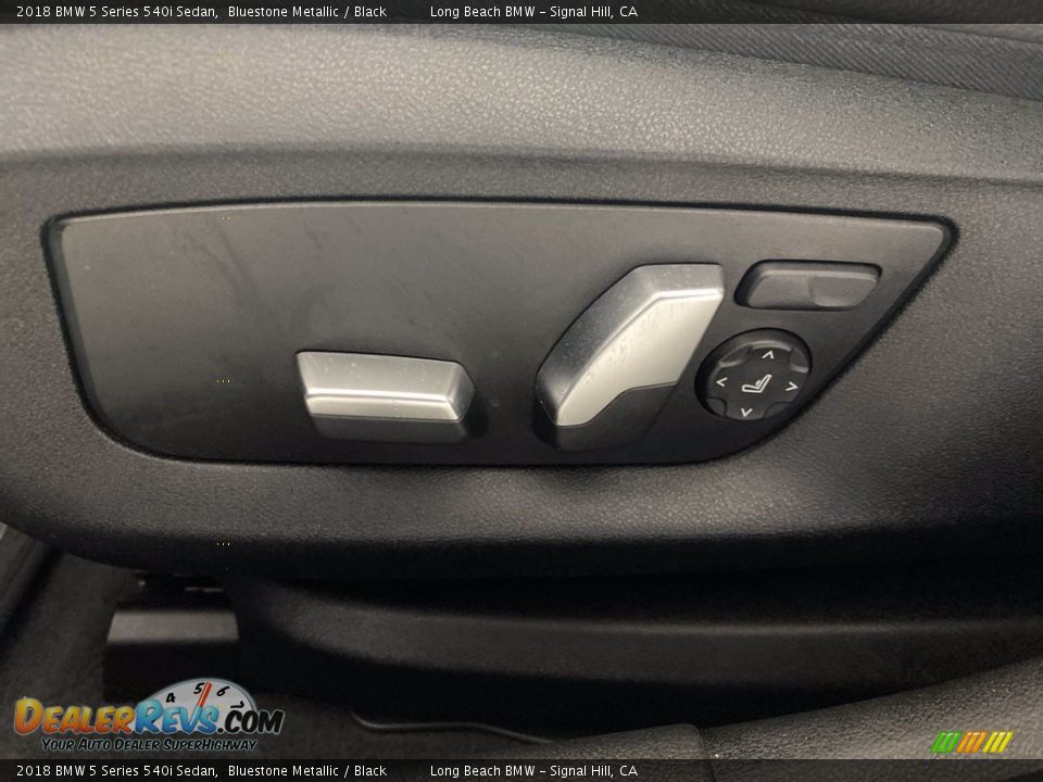 2018 BMW 5 Series 540i Sedan Bluestone Metallic / Black Photo #14