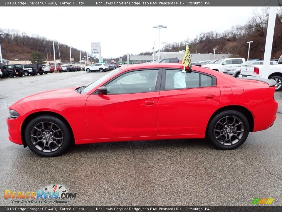 2018 Dodge Charger GT AWD Torred / Black Photo #2