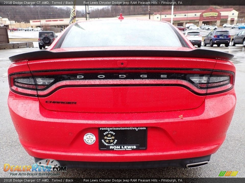 2018 Dodge Charger GT AWD Torred / Black Photo #4