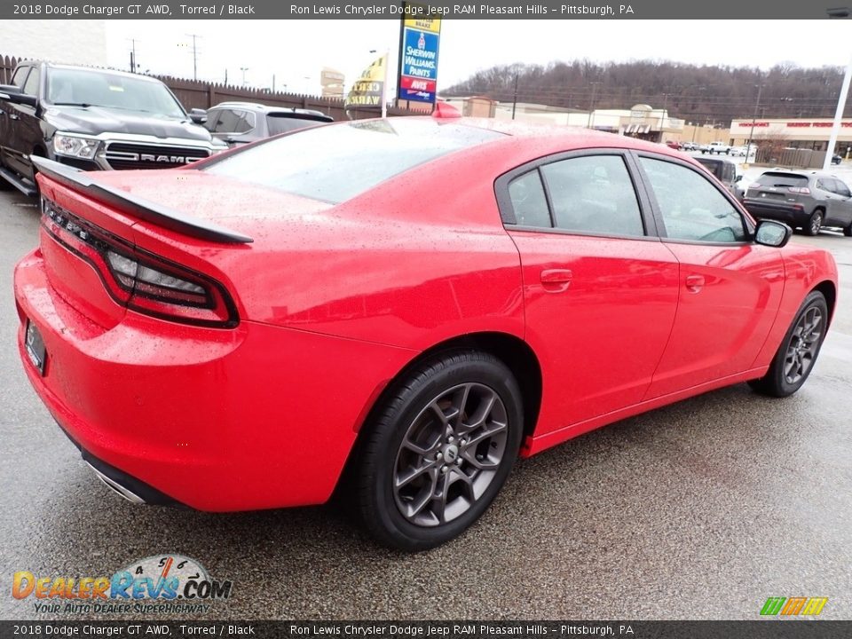 2018 Dodge Charger GT AWD Torred / Black Photo #6