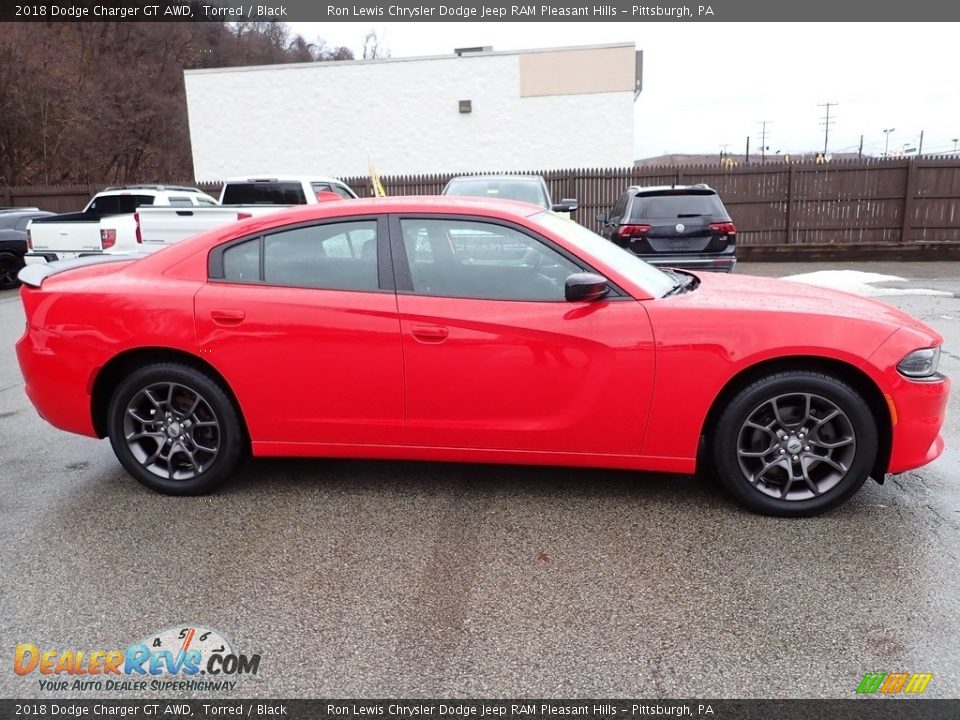 2018 Dodge Charger GT AWD Torred / Black Photo #7