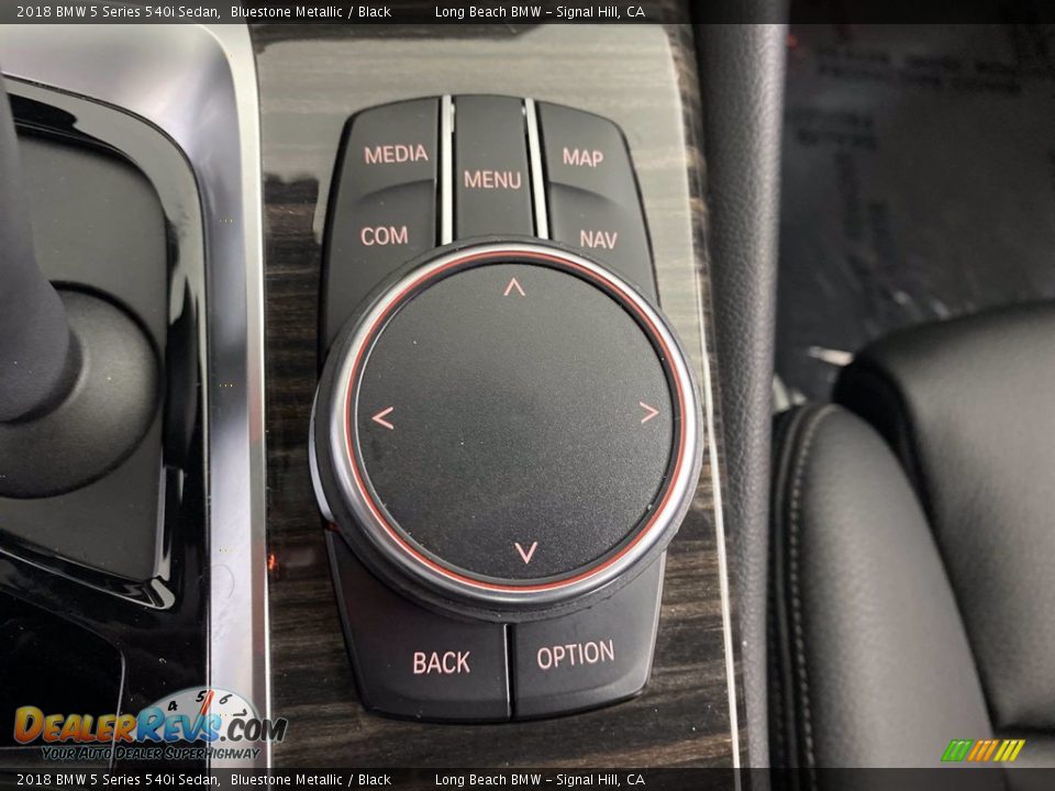 2018 BMW 5 Series 540i Sedan Bluestone Metallic / Black Photo #28