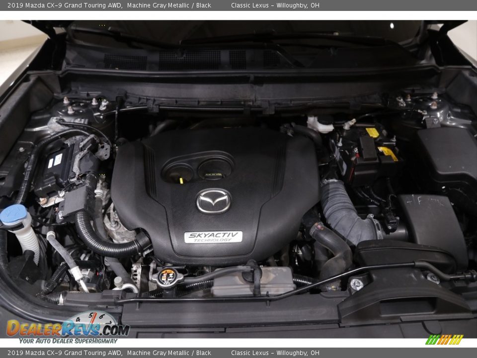 2019 Mazda CX-9 Grand Touring AWD Machine Gray Metallic / Black Photo #21