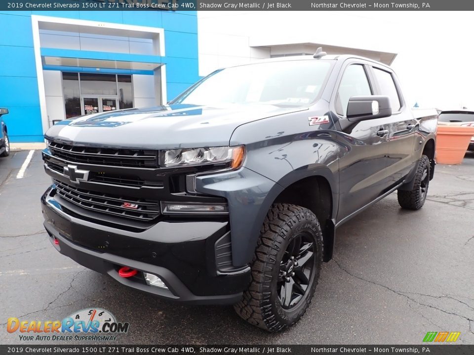 2019 Chevrolet Silverado 1500 LT Z71 Trail Boss Crew Cab 4WD Shadow Gray Metallic / Jet Black Photo #2