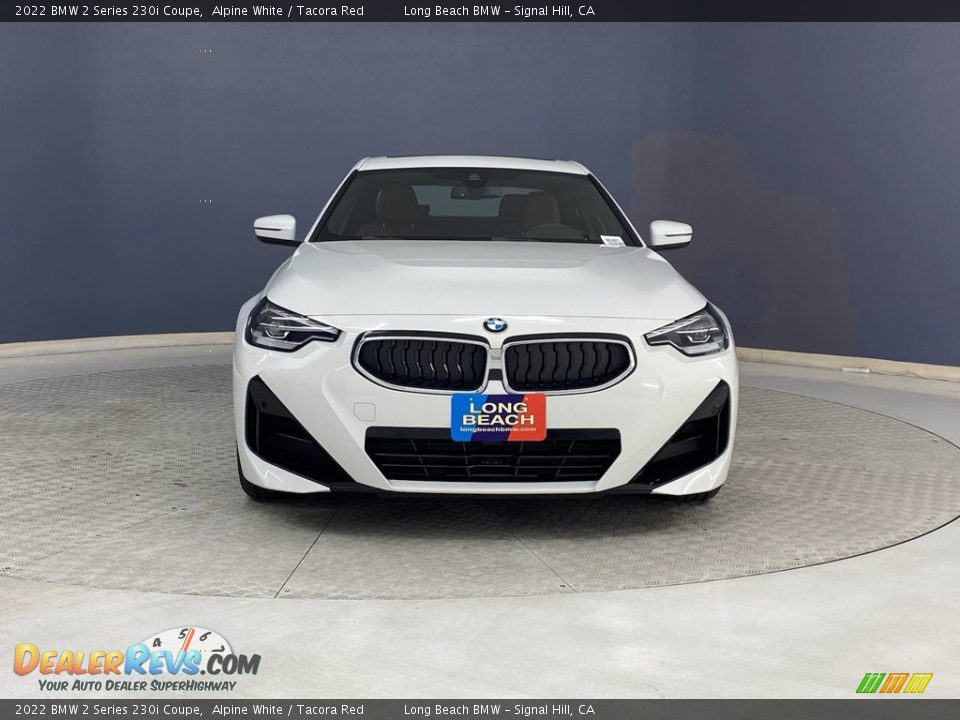 2022 BMW 2 Series 230i Coupe Alpine White / Tacora Red Photo #2