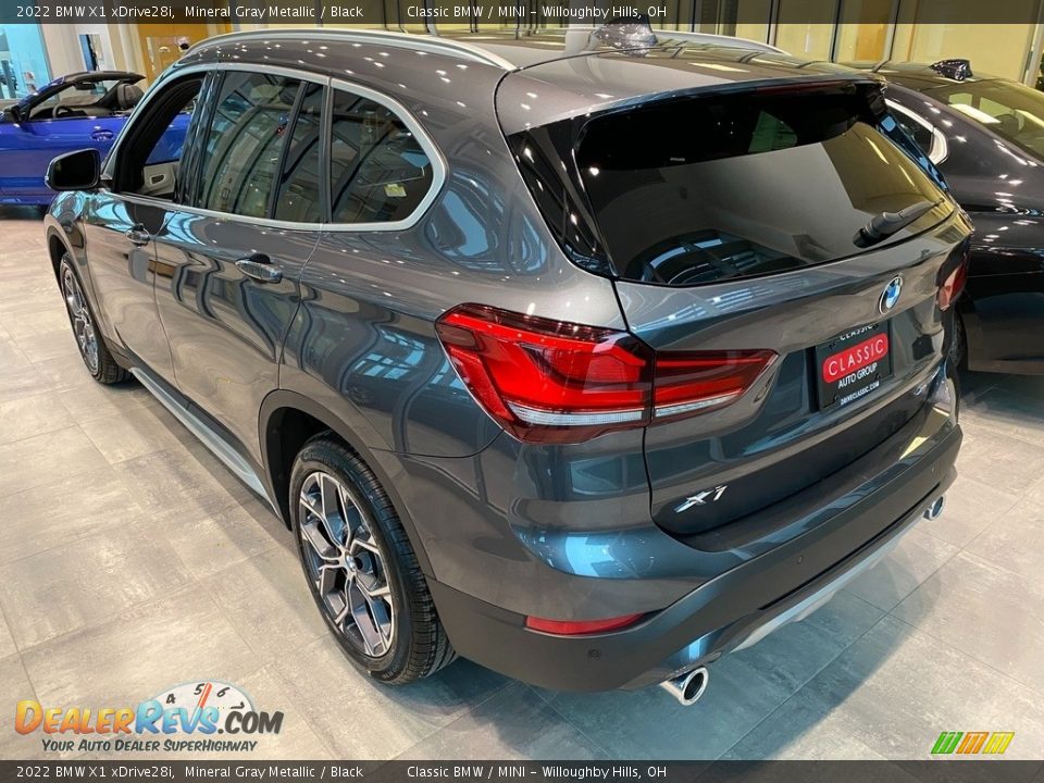 2022 BMW X1 xDrive28i Mineral Gray Metallic / Black Photo #2