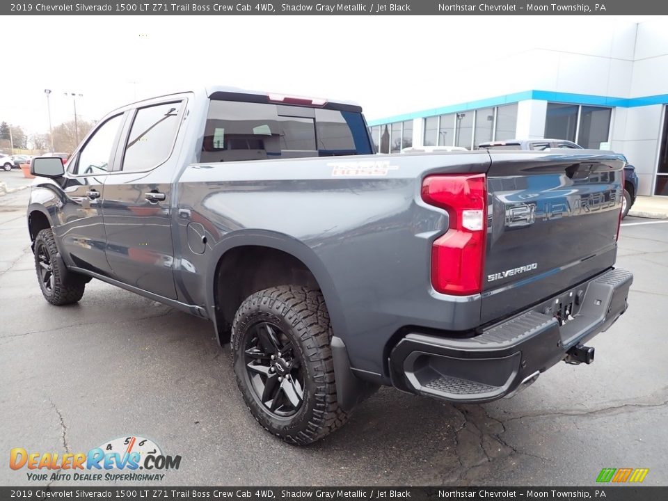 2019 Chevrolet Silverado 1500 LT Z71 Trail Boss Crew Cab 4WD Shadow Gray Metallic / Jet Black Photo #4