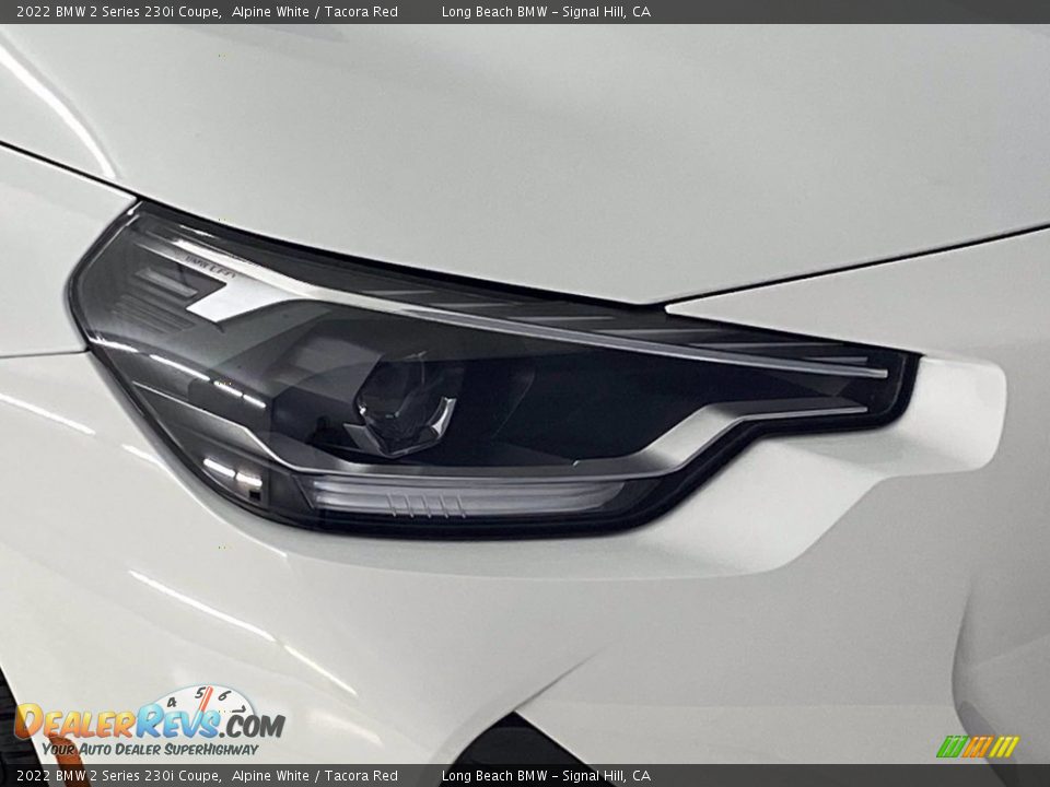 2022 BMW 2 Series 230i Coupe Alpine White / Tacora Red Photo #4