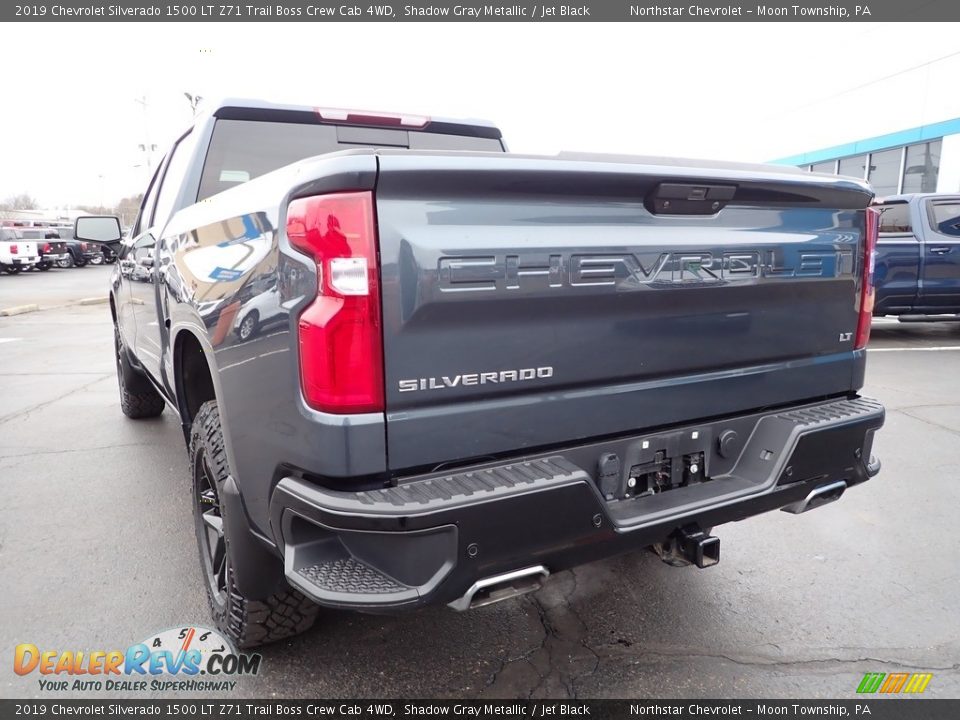 2019 Chevrolet Silverado 1500 LT Z71 Trail Boss Crew Cab 4WD Shadow Gray Metallic / Jet Black Photo #5