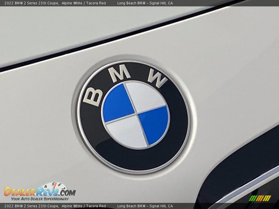 2022 BMW 2 Series 230i Coupe Alpine White / Tacora Red Photo #5