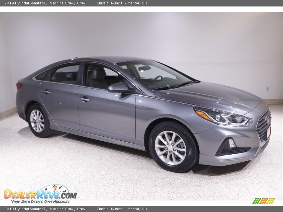 2019 Hyundai Sonata SE Machine Gray / Gray Photo #1