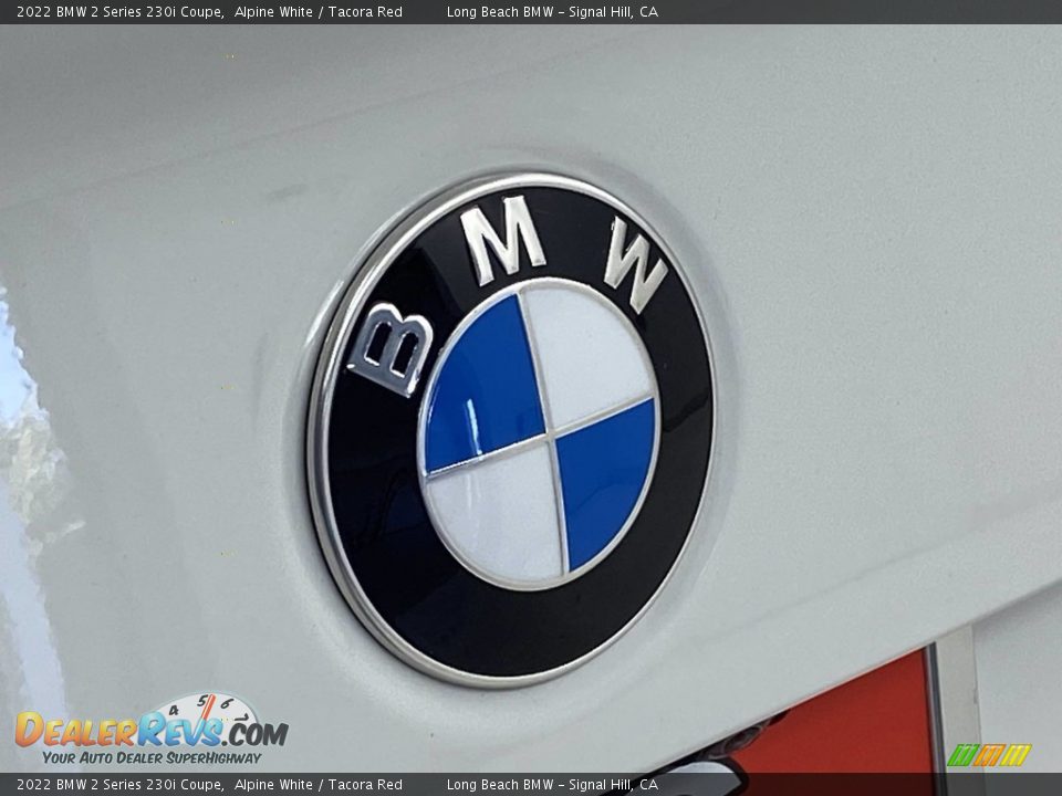 2022 BMW 2 Series 230i Coupe Alpine White / Tacora Red Photo #7