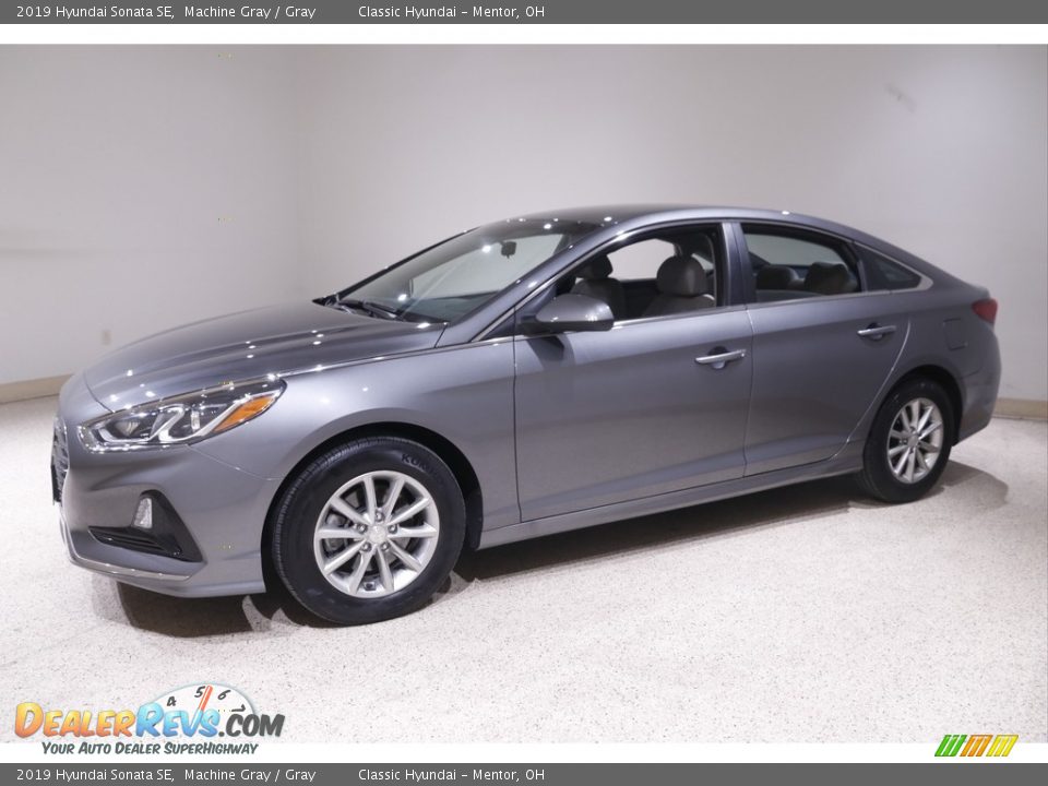 2019 Hyundai Sonata SE Machine Gray / Gray Photo #3