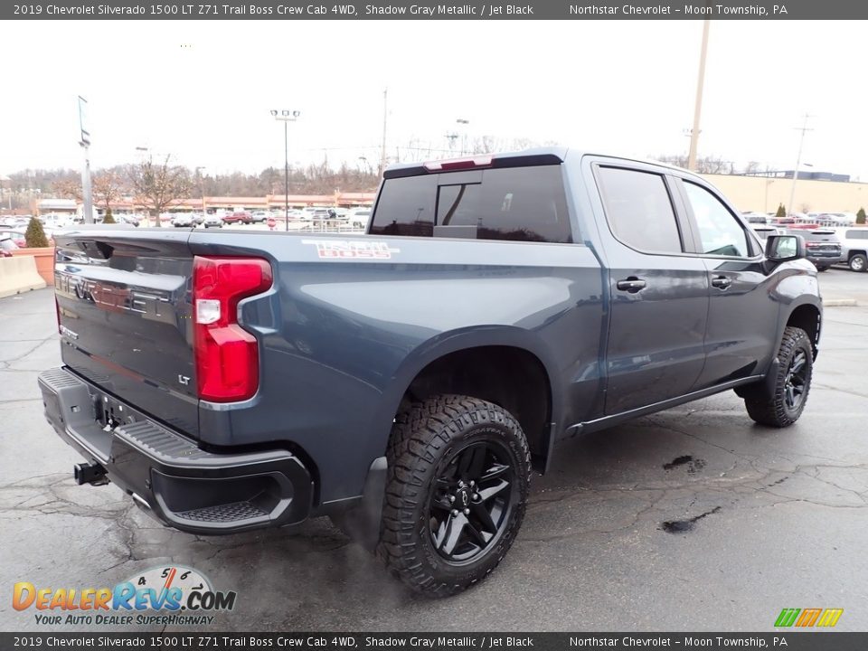 2019 Chevrolet Silverado 1500 LT Z71 Trail Boss Crew Cab 4WD Shadow Gray Metallic / Jet Black Photo #8