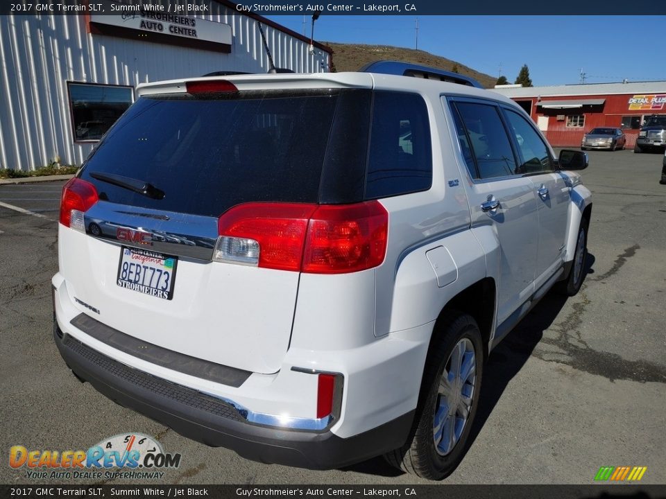 2017 GMC Terrain SLT Summit White / Jet Black Photo #8