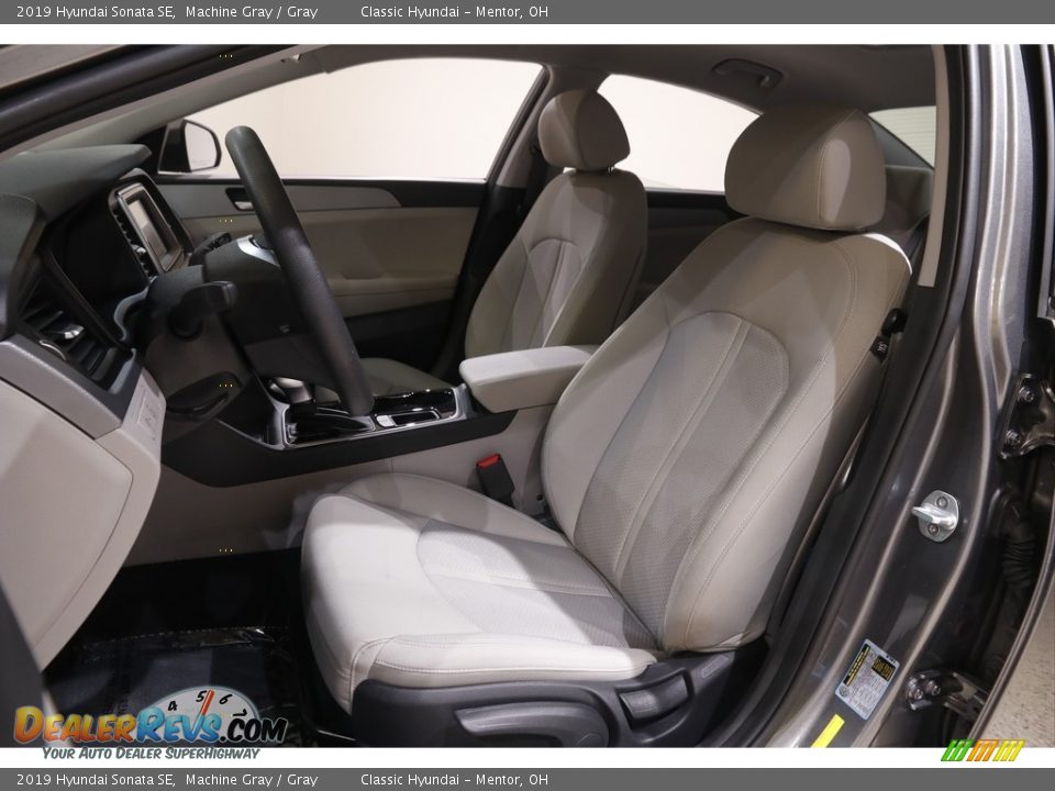 2019 Hyundai Sonata SE Machine Gray / Gray Photo #5