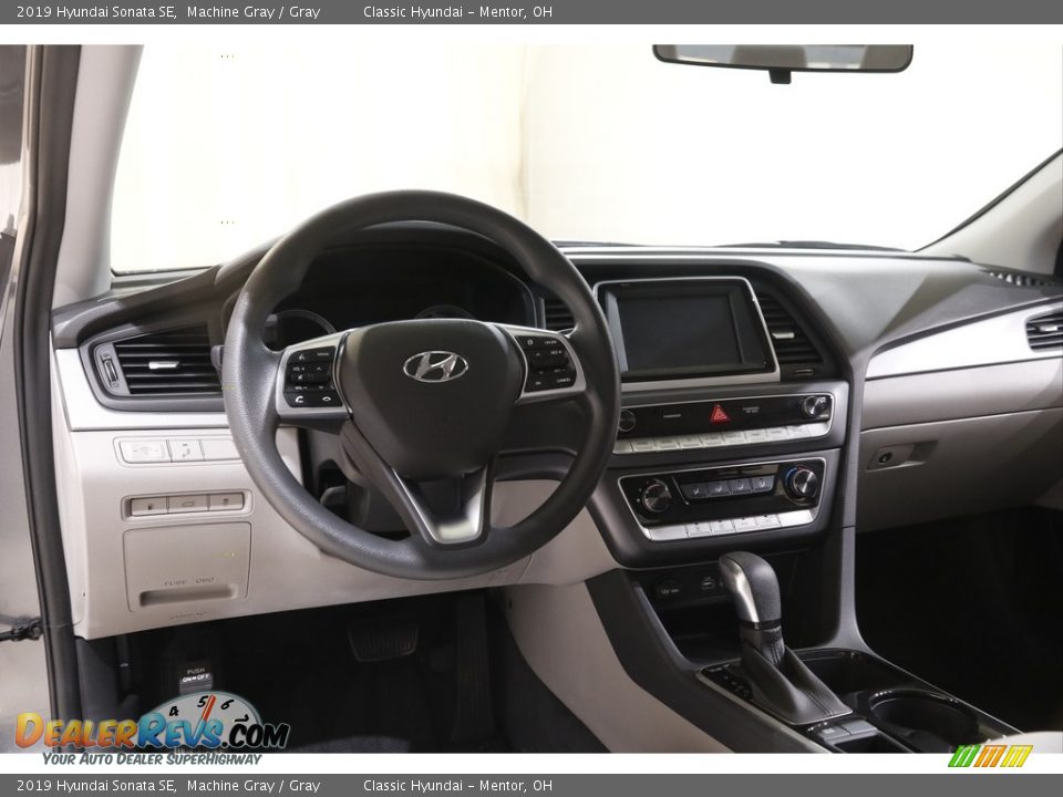 2019 Hyundai Sonata SE Machine Gray / Gray Photo #6