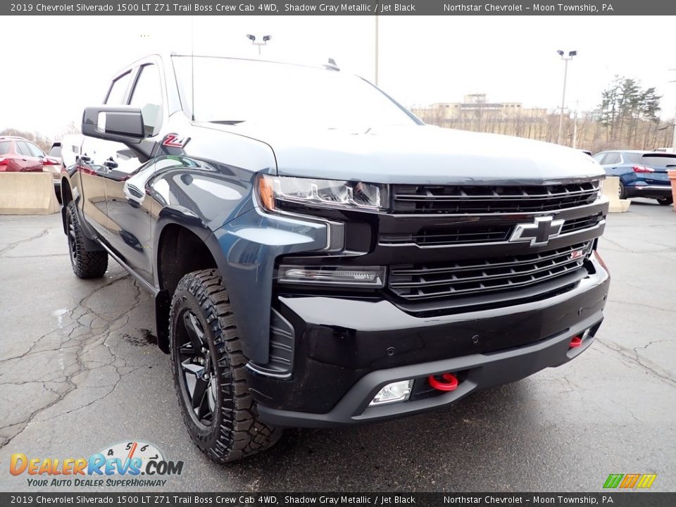 2019 Chevrolet Silverado 1500 LT Z71 Trail Boss Crew Cab 4WD Shadow Gray Metallic / Jet Black Photo #11