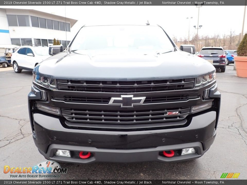 2019 Chevrolet Silverado 1500 LT Z71 Trail Boss Crew Cab 4WD Shadow Gray Metallic / Jet Black Photo #12