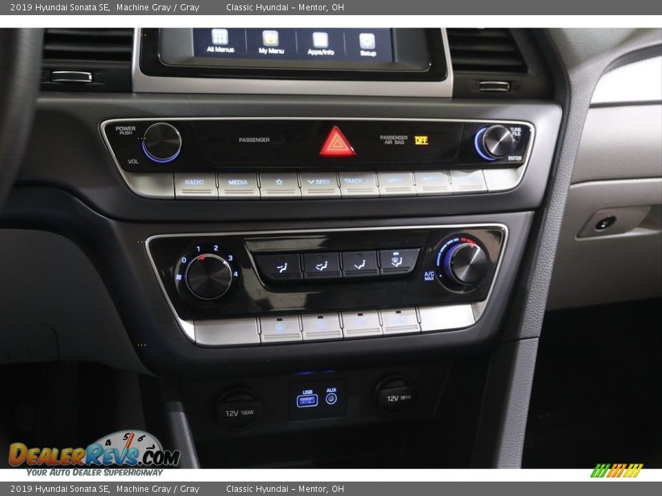 2019 Hyundai Sonata SE Machine Gray / Gray Photo #12