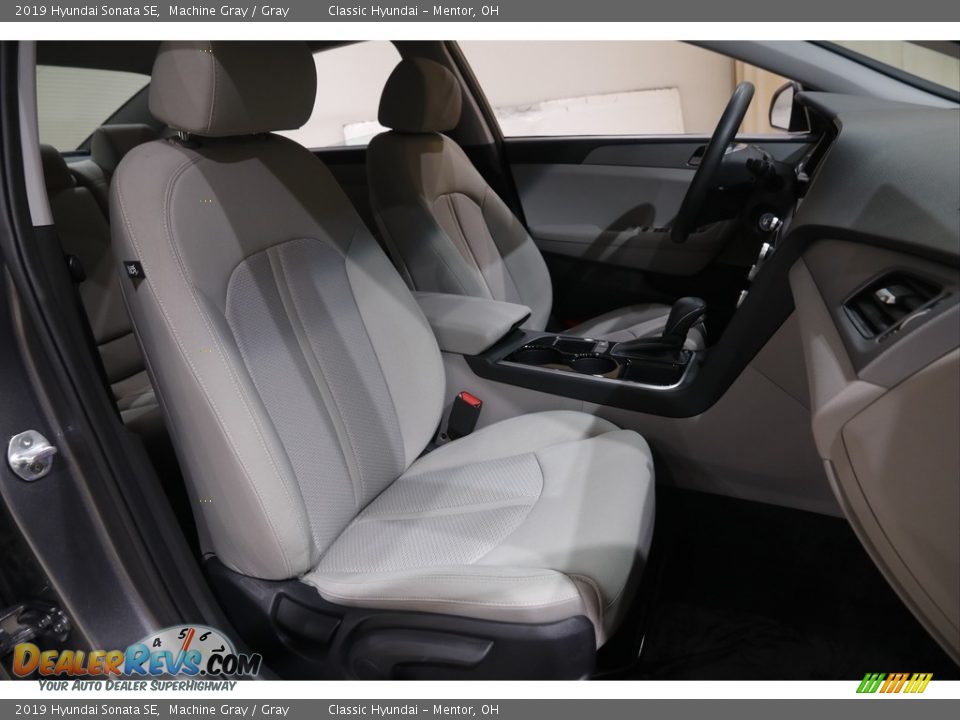2019 Hyundai Sonata SE Machine Gray / Gray Photo #14