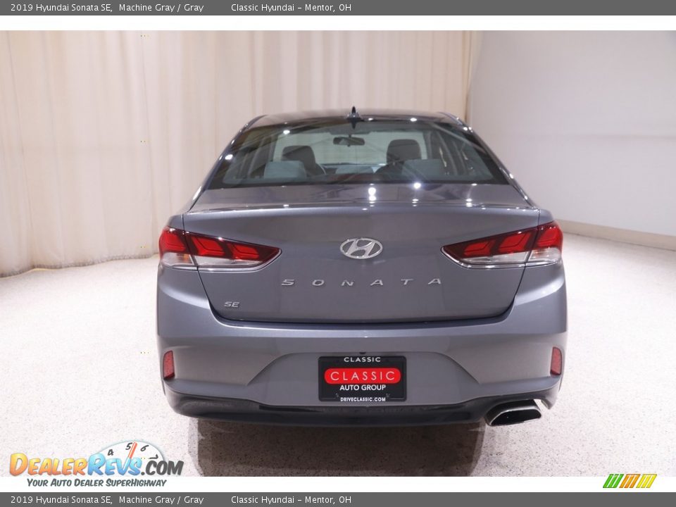 2019 Hyundai Sonata SE Machine Gray / Gray Photo #17