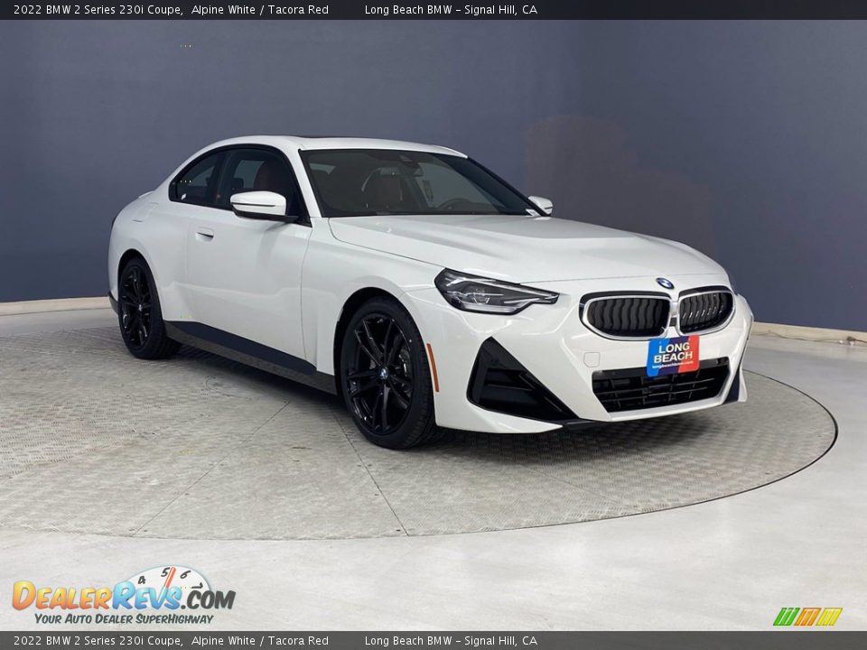 2022 BMW 2 Series 230i Coupe Alpine White / Tacora Red Photo #27