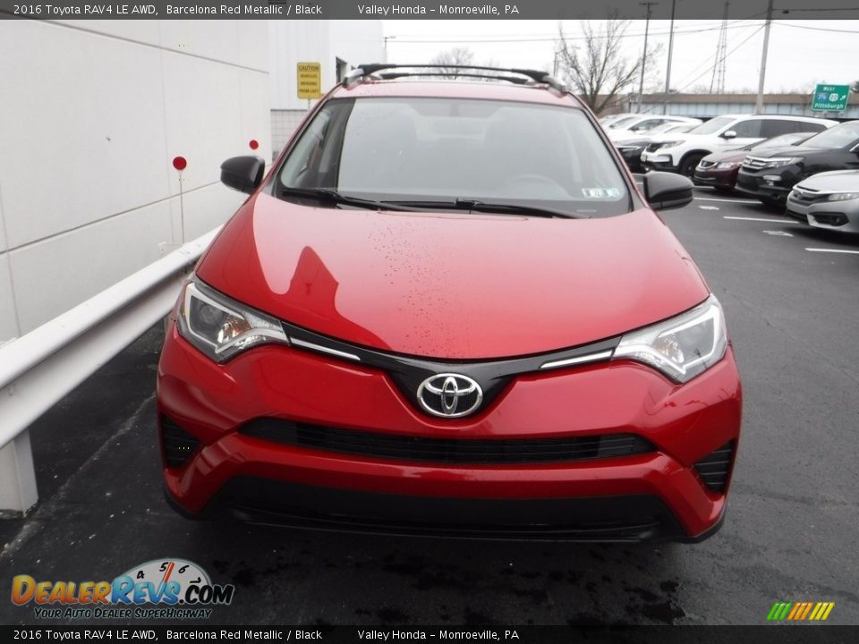 2016 Toyota RAV4 LE AWD Barcelona Red Metallic / Black Photo #5