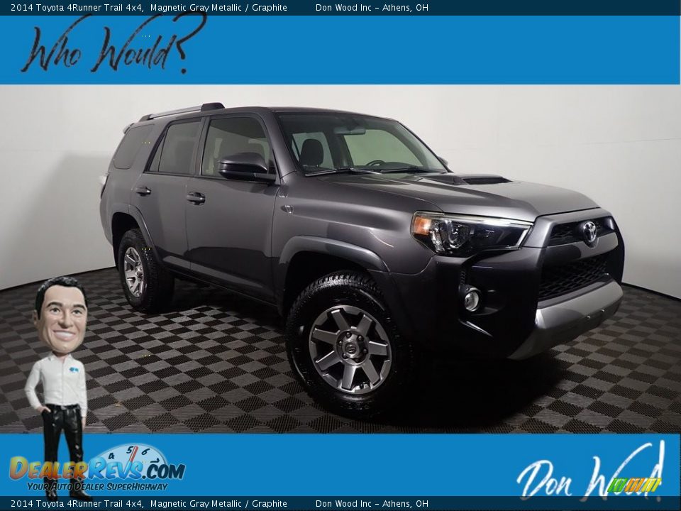 2014 Toyota 4Runner Trail 4x4 Magnetic Gray Metallic / Graphite Photo #1