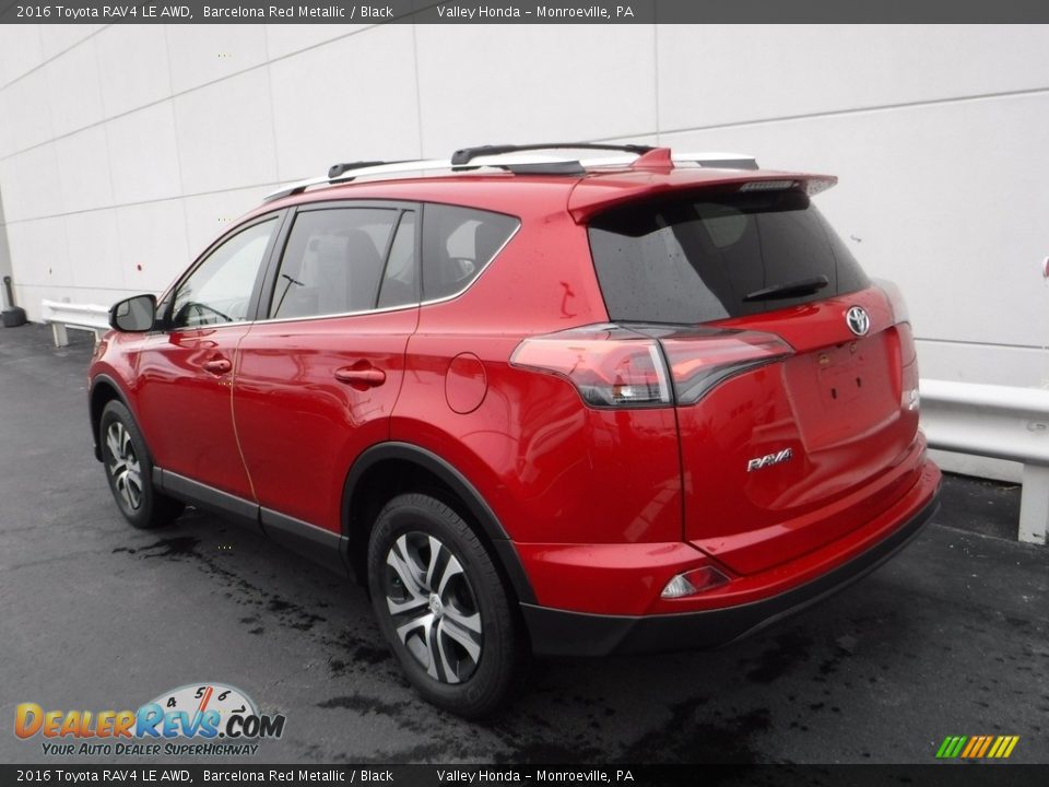 2016 Toyota RAV4 LE AWD Barcelona Red Metallic / Black Photo #9