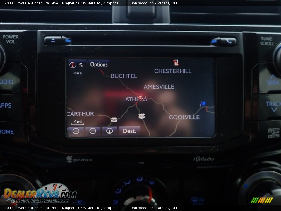 2014 Toyota 4Runner Trail 4x4 Magnetic Gray Metallic / Graphite Photo #2