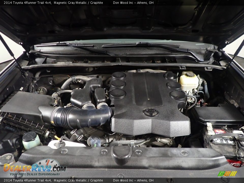 2014 Toyota 4Runner Trail 4x4 Magnetic Gray Metallic / Graphite Photo #8