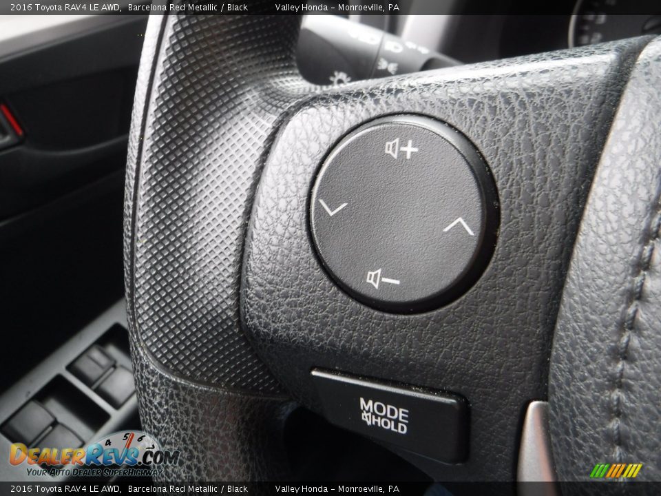2016 Toyota RAV4 LE AWD Barcelona Red Metallic / Black Photo #22