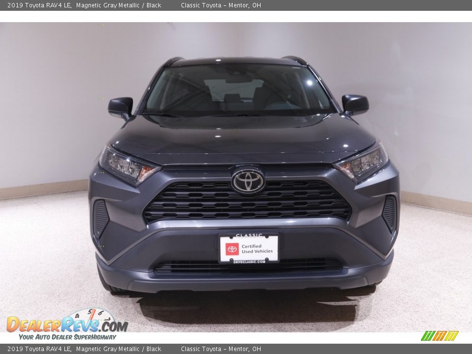 2019 Toyota RAV4 LE Magnetic Gray Metallic / Black Photo #2