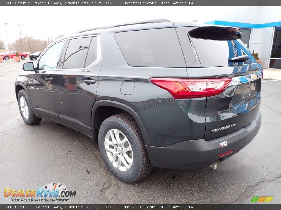 2019 Chevrolet Traverse LT AWD Graphite Metallic / Jet Black Photo #4