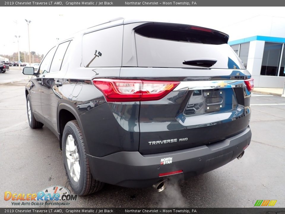 2019 Chevrolet Traverse LT AWD Graphite Metallic / Jet Black Photo #5