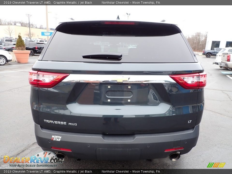 2019 Chevrolet Traverse LT AWD Graphite Metallic / Jet Black Photo #6