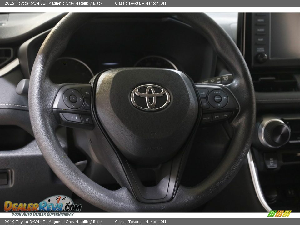 2019 Toyota RAV4 LE Magnetic Gray Metallic / Black Photo #7