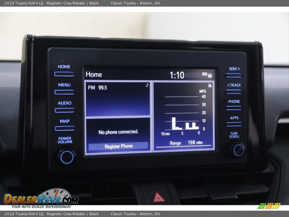 2019 Toyota RAV4 LE Magnetic Gray Metallic / Black Photo #10