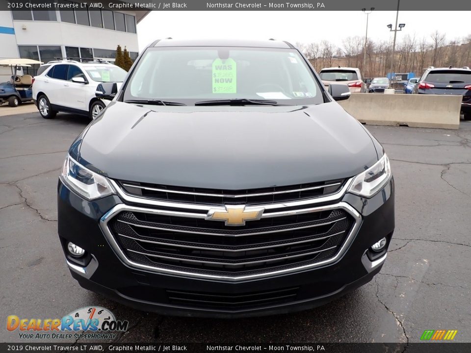 2019 Chevrolet Traverse LT AWD Graphite Metallic / Jet Black Photo #13